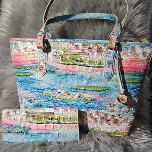 Brahmìn Medium Asher With Matching Ady Wallet STAYCATION